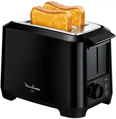 Тостер Moulinex Uno LT140811 800Вт черный