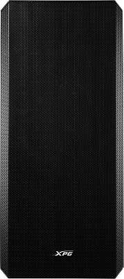 Корпус XPG DEFENDER BLACK [DEFENDER-BKCWW] (Midi-Tower, черный, TG, 120mm fan*3)