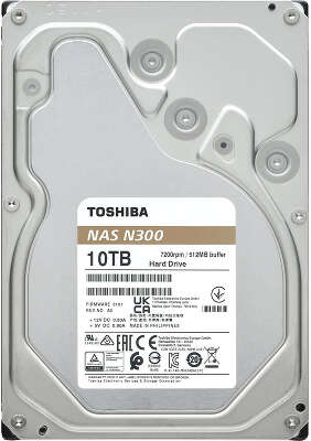 Жесткий диск/ HDD Toshiba N300 NAS SATA3 3.5