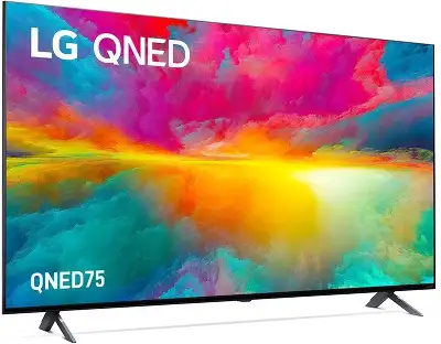 Телевизор LED LG 55" 55QNED756RA.ARUB черный титан 4K Ultra HD 60Hz DVB-T DVB-T2 DVB-C DVB-S DVB-S2 USB WiFi Smart TV (RUS)