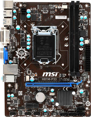 Мат. плата MSI H81M-P33