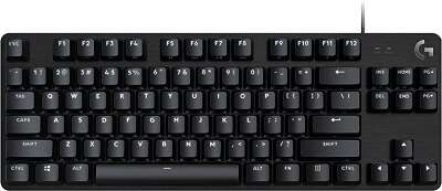 Клавиатура/ Logitech Gaming Keyboard G413 TKL SE Mechanical - BLACK - RUS - USB - TACTILE SWITCH