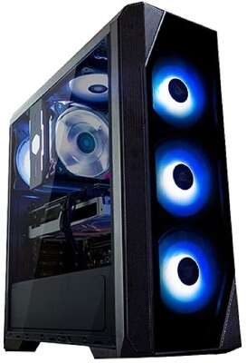 Zalman N5 TF черный без БП ATX 5x120mm 2xUSB2.0 1xUSB3.0 audio bott PSU