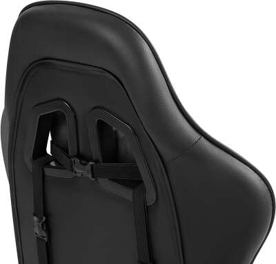 Кресло игровое Sharm класс-2 до 100кг экокожа черный/красный 64674 DEFENDER