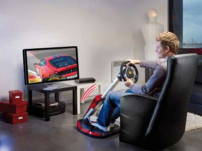 Руль беспроводной Thrustmaster Ferrari GT Cockpit Wireless 430 Scuderia PC/PS3