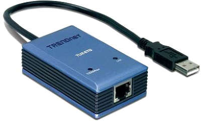 Сетевой адаптер USB 2.0 TrendNet TU2-ETG 10/10/1000