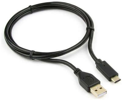 Кабель USB 2.0 CABLEXPERT CCP-USB2-AMCM-1M (1м, USB2.0 AM/USB3.1 Type-C, пакет) (CCP-USB2-AMCM-1M)