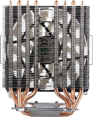 Кулер для процессора Titan Dragonfly4 Soc-AMD/1150/1155/1156/2011/ 4pin 5-29dB Al+Cu 160W 730g винты extreme-s