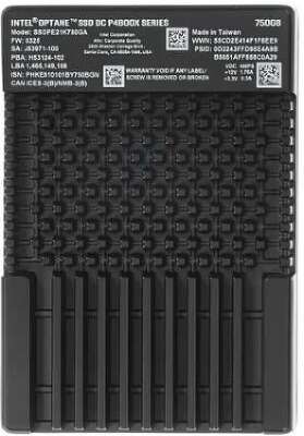 Накопитель SSD PCIE 750GB OPTANE 2.5