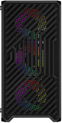 Корпус 1STPLAYER TRILOBITE T5, черный, mATX, Без БП (T5-BK-4F1)