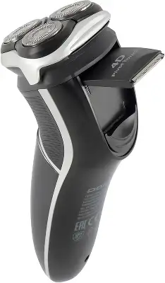 Бритва роторная Polaris PMR 0421RC Pivot Touch 4D PRO реж.эл.:3 питан.:элек.сеть/аккум. черный