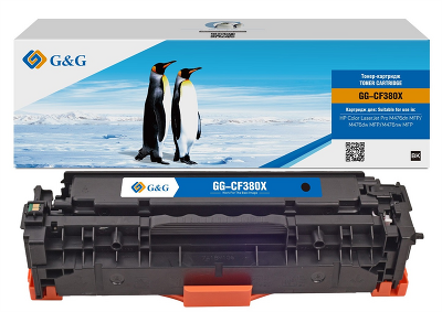 Картридж Картридж G&G 312X для LaserJet Pro MFP M476, черный (4400 стр.) (аналог CF380X)