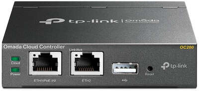 Контроллер TP-Link Omada OC200 10/100BASE-TX черный