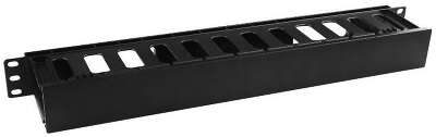 Кабельный органайзер Hyperline CM-1U-D75-PL-COV 1U шир.:19" глуб.:75мм
