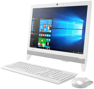 Моноблок Lenovo IdeaCentre 310-20IAP 19.5" J3355/4/500/HDG500/WiFi/BT/CAM/DOS/Kb+Mouse, белый
