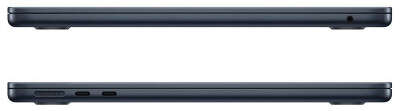 Ноутбук Apple MacBook Air A2681 M2 8 core 8Gb SSD256Gb/8 core GPU 13.6" IPS (2560x1664) macOS midnight WiFi BT Cam (MLY33LL/A)