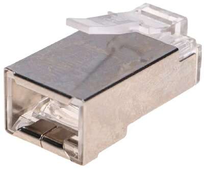 Rexant (05-1029) Разъем сквозной RJ-45(8P8C) под витую пару, FTP, CAT 6 ( Упаковка 100 шт )