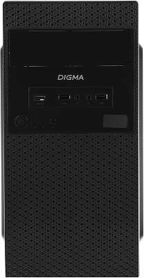 Корпус Digma DC-MATX103-U2, черный, mATX, Без БП (DC-MATX103-U2)