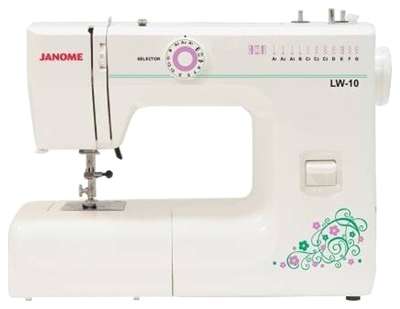 Швейная машина Janome LW-10 белый