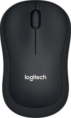 Мышь беспроводная Logitech Wireless Mouse B220 SILENT - BLACK USB (910-004881)