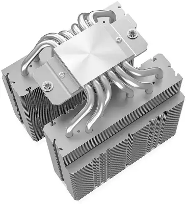 Cooler ID-Cooling FROZN A620 PRO SE ARGB WHITE Soc-AM5/AM4/1200/1700/1851 серебристый/белый 4-pin 15-27.2dB Al+Cu 260W 1190gr Ret 