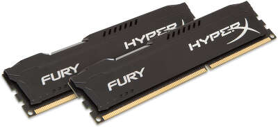 Набор памяти DDR-III DIMM 2x4Gb DDR1333 Kingston HyperX Fury (HX313C9FBK2/8)