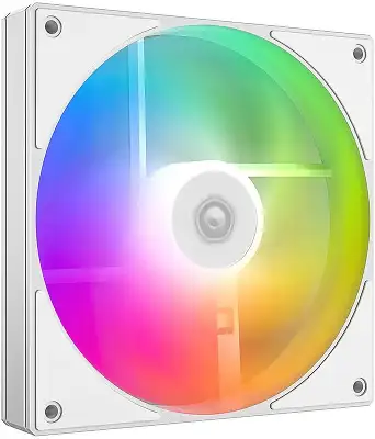 Вентилятор для корпуса ID-Cooling AS-140-ARGB-W ARGB 140х140x25 белый 4-pin 24.9дБ Ret