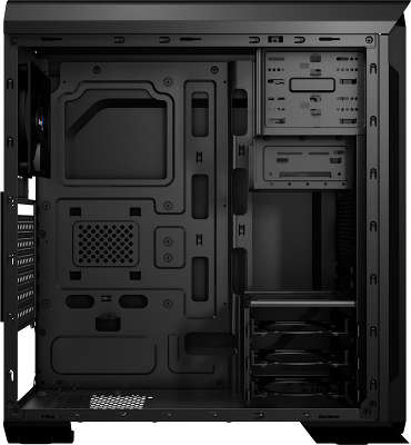 Корпус Aerocool Aero-500 Black, ATX, 1x USB 3.0, 2x USB 2.0, 2х реобаса, фильтры от п