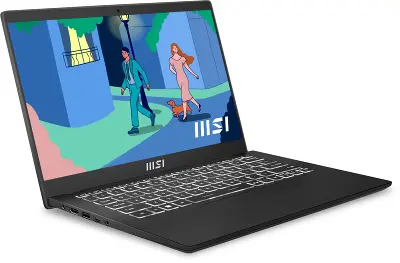 Ноутбук MSI Modern 14 C7M-250XRU 14" FHD IPS R5 7530U/16/512Gb SSD/Без OC черный