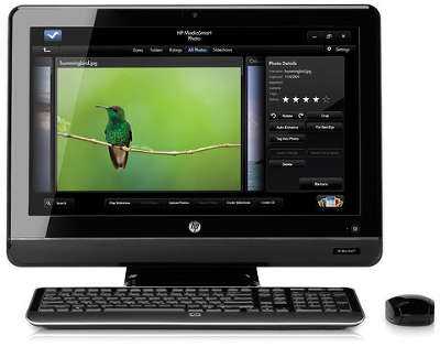 Моноблок 22" HP Omni 200-5315ru Core i3 550/1000GB/4GB/GF210 512/DVDRW/Wi-Fi/Cam/kbd/mouse/W7Pr [XT115EA]