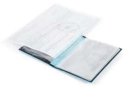 Обложка для документов Piquadro Blue Square PP5256B2/N черный натур.кожа