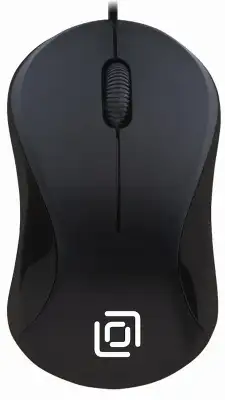 Мышь Оклик 115SR черный оптическая 1000dpi USB для ноутбука 3but (492888)