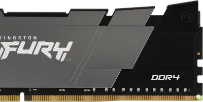 Память DDR4 2x32GB 3200MHz Kingston KF432C16RB2K2/64 Fury Renegade Black RTL Gaming PC4-25600 CL16 DIMM 288-pin 1.35В dual rank с радиатором Ret