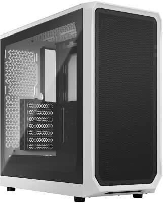 Корпус Fractal Design Focus 2 White TG Clear Tint, белый, ATX, Без БП (FD-C-FOC2A-02)