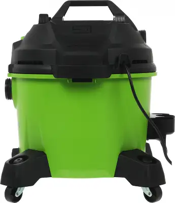 Строительный пылесос Greenworks G120WDV 1300Вт (уборка: сухая/сбор воды) зеленый