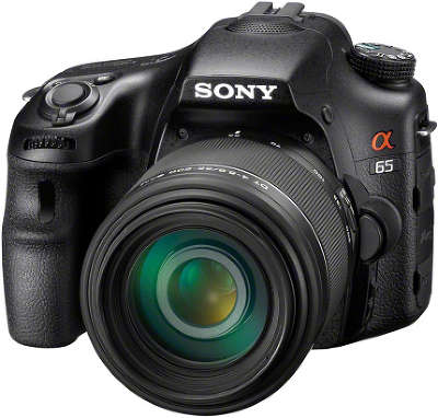 Цифровая фотокамера Sony Alpha SLT-A65 Kit (18-55 мм f/3.5-5.6)