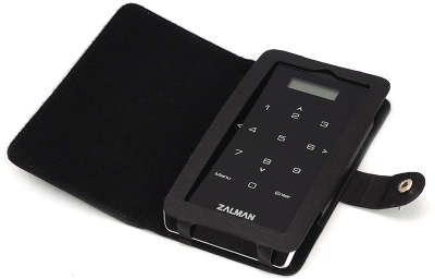 Контейнер для HDD 2.5" Zalman ZM-VE400 SATA черный USB3.0 + функция Virtual Drive + Touch keypad