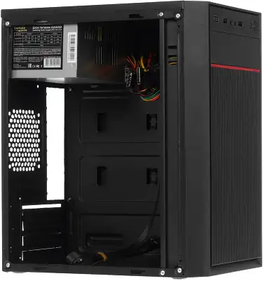 Корпус ExeGate BAA-113-AAA450, черный, mATX, 450W (EX292350RUS)