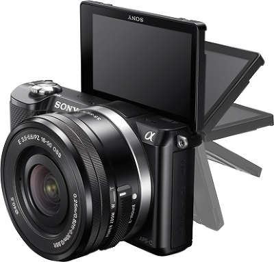 Цифровая фотокамера Sony Alpha 5000 Kit (16-50 мм) Black