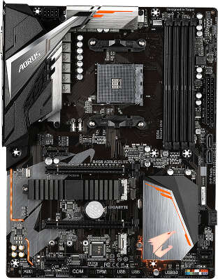 Материнская плата ATX LGAAM4 GIGABYTE B450 AORUS ELITE V2