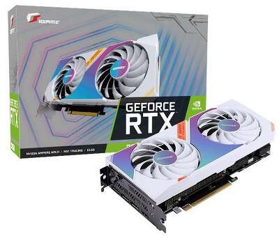 Видеокарта Colorful RTX3050 iGame Ultra W DUO OC 8GB-V GDDR6 128bit HDMI 3xDP LHR RTL (596835) (596837)