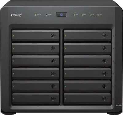 Synology DS2422+ QC2.2GHz CPU/4GB(up to 32GB)/RAID 0,1,5,6,10/up to 12 SATA SSD/HDD (3.5
