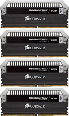 Набор памяти DDR4 4*8192Mb DDR2400 Corsair [CMD32GX4M4A2400C14]
