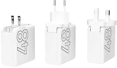 Зарядное устройство Lyambda Charger USB-C PD/USB QC3.0 48 Вт [LT48-WT]