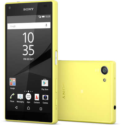 Смартфон Sony E5823 Xperia™ Z5 Compact, жёлтый