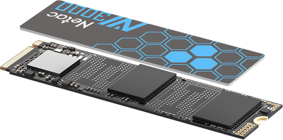 SSD накопитель Netac SSD NV3000 250GB PCIe 3 x4 M.2 2280 NVMe 3D NAND, R/W up to 3000/1400MB/s, IOPS(R4K) 160K/120K, TBW 150TB, with heat sink, 5y wty