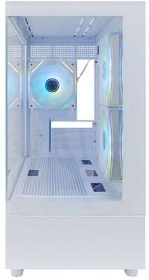 1STPLAYER MIKU Mi5 ARGB White / mATX / 3x120mm ARGB fans / Mi5-WH-2FC7R-W-1FC7-W
