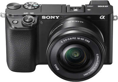 Цифровая фотокамера Sony Alpha 6100 Black Double Kit (16-50 мм, 55-210мм)