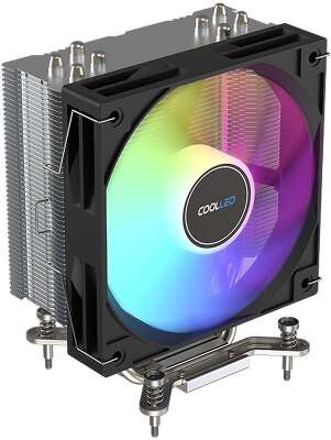 Вентилятор для процессора Coolleo CPU Cooler Etian CL-A40-ARGB Intel: LGA 115X/1200/1700/1851 AMD: AM4/AM5 200W TDP