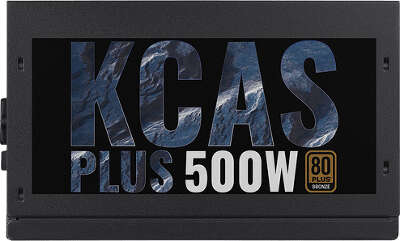 Блок питания 500W Aerocool ATX KCAS-500W PLUS 80+ bronze
